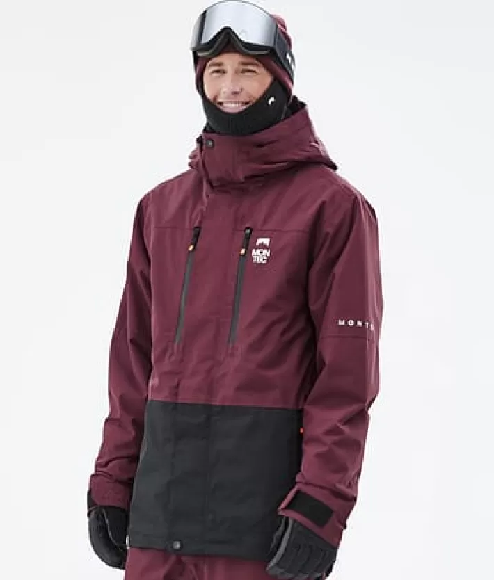 Skidjackor<MONTEC Fawk Burgundy/Black