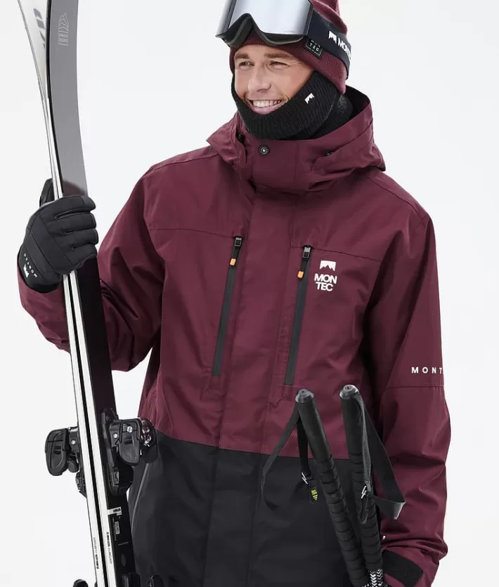 Skidjackor<MONTEC Fawk Burgundy/Black