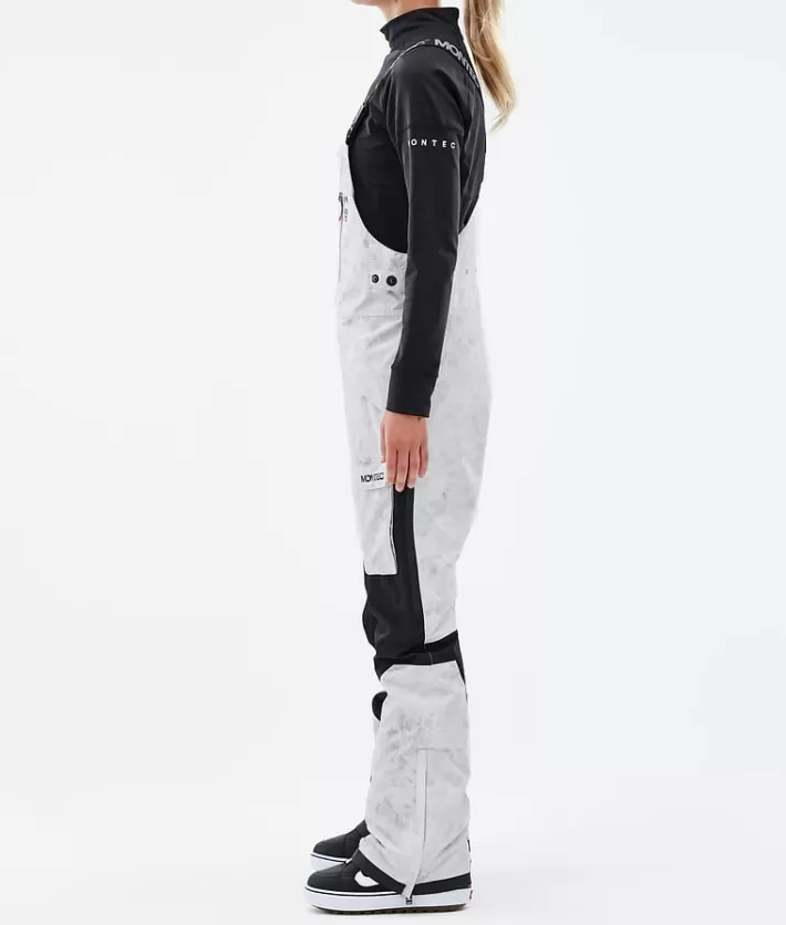 Snowboardbyxor<MONTEC Fawk W WhiteTiedye