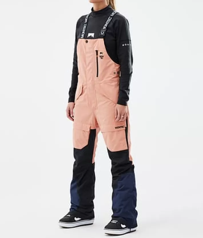 Snowboardbyxor<MONTEC Fawk W FadedPeach/Black/DarkBlue