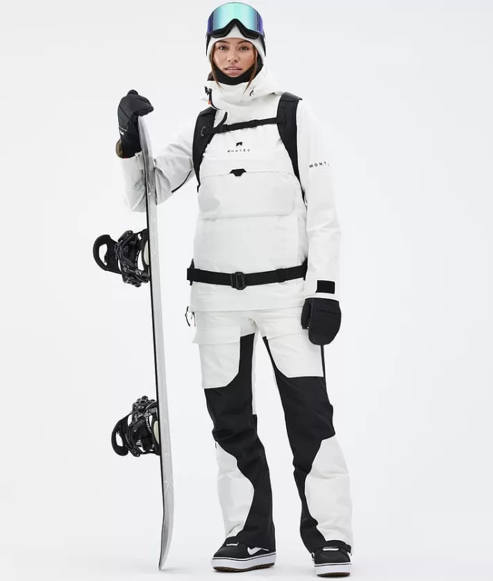 Snowboardbyxor<MONTEC Fawk W OldWhite/Black