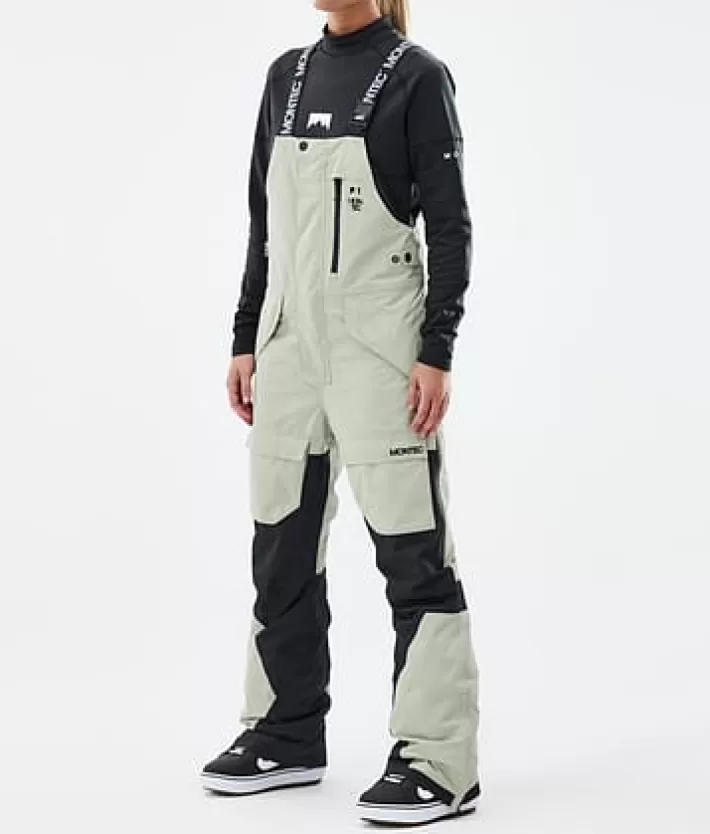 Snowboardbyxor<MONTEC Fawk W SoftGreen/Black