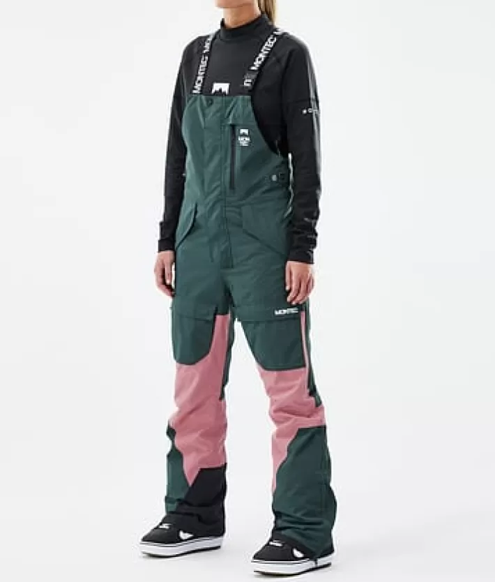 Snowboardbyxor<MONTEC Fawk W DarkAtlantic/Pink