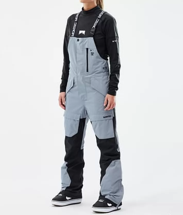 Snowboardbyxor<MONTEC Fawk W SoftBlue/Black