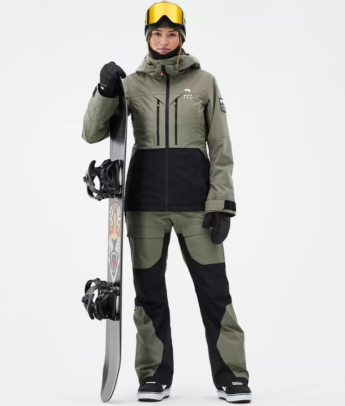 Snowboardbyxor<MONTEC Fawk W Greenish/Black