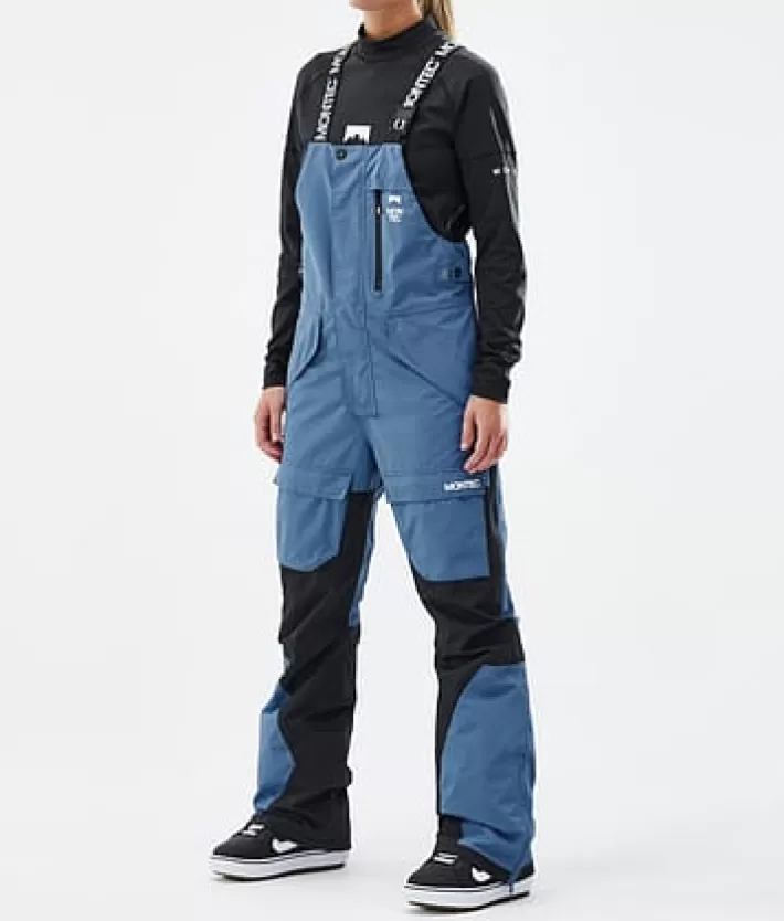 Snowboardbyxor<MONTEC Fawk W BlueSteel/Black