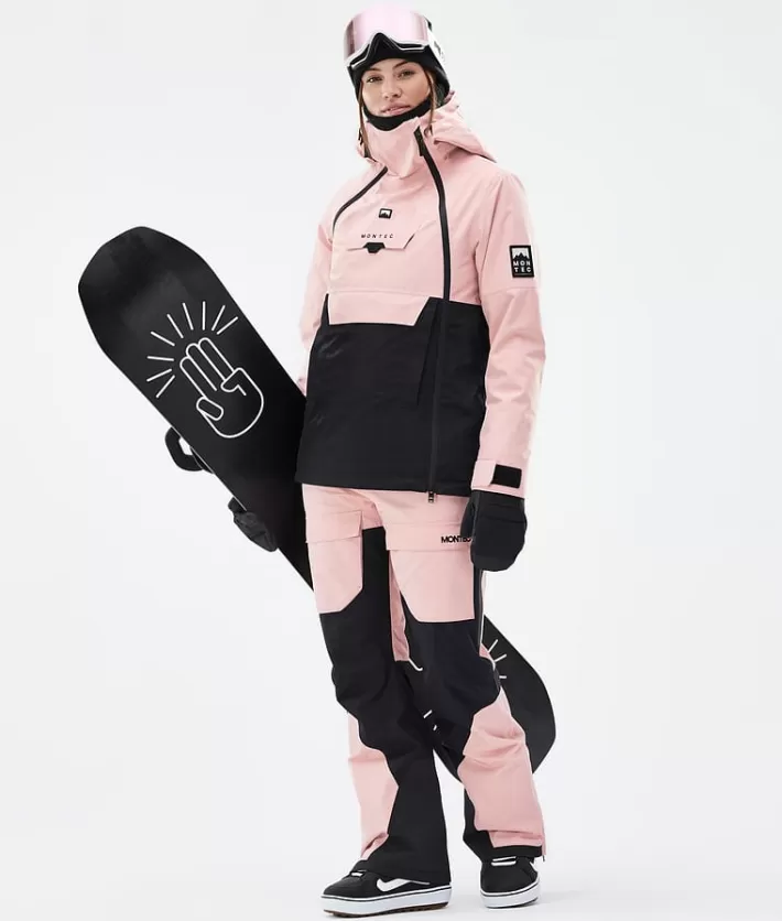 Snowboardbyxor<MONTEC Fawk W SoftPink/Black