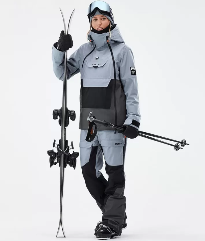 Skidbyxor<MONTEC Fawk W SoftBlue/Black/Phantom