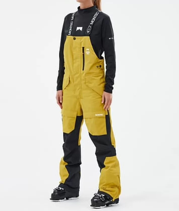 Skidbyxor<MONTEC Fawk W Yellow/Black