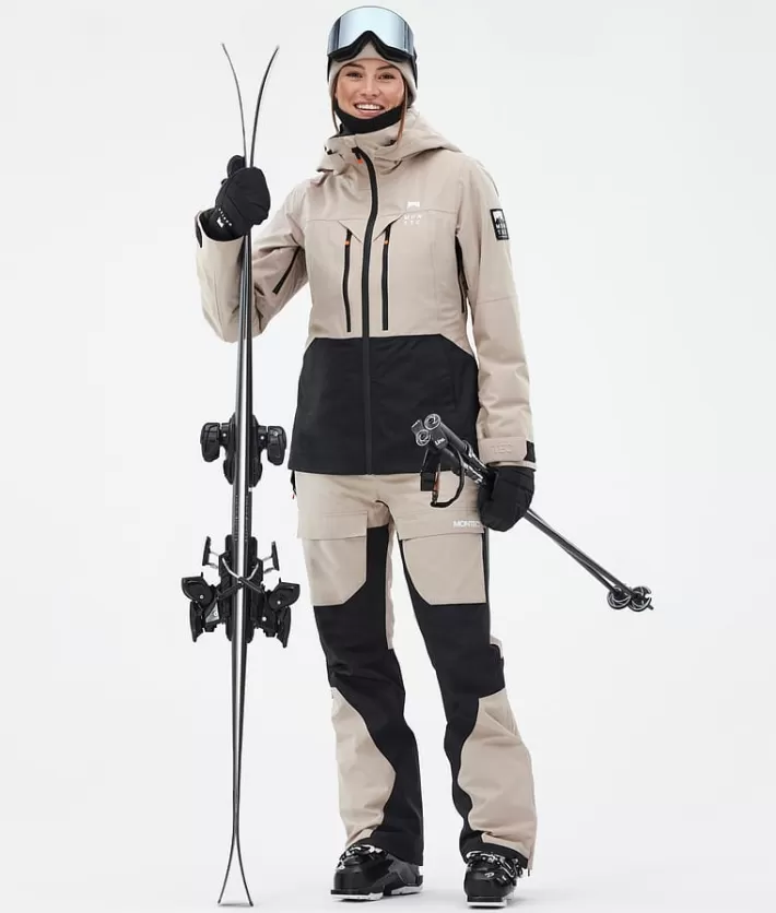 Skidbyxor<MONTEC Fawk W Sand/Black