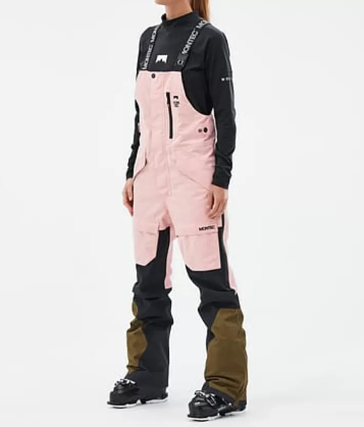 Skidbyxor<MONTEC Fawk W SoftPink/Black/Fatigue
