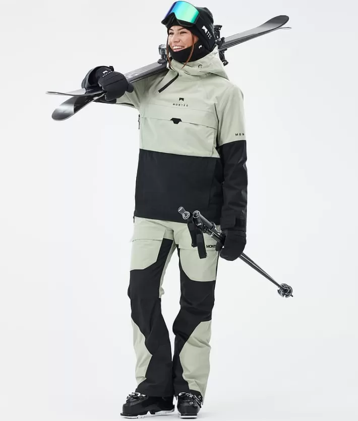Skidbyxor<MONTEC Fawk W SoftGreen/Black