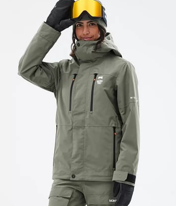 Snowboardjackor<MONTEC Fawk W Greenish