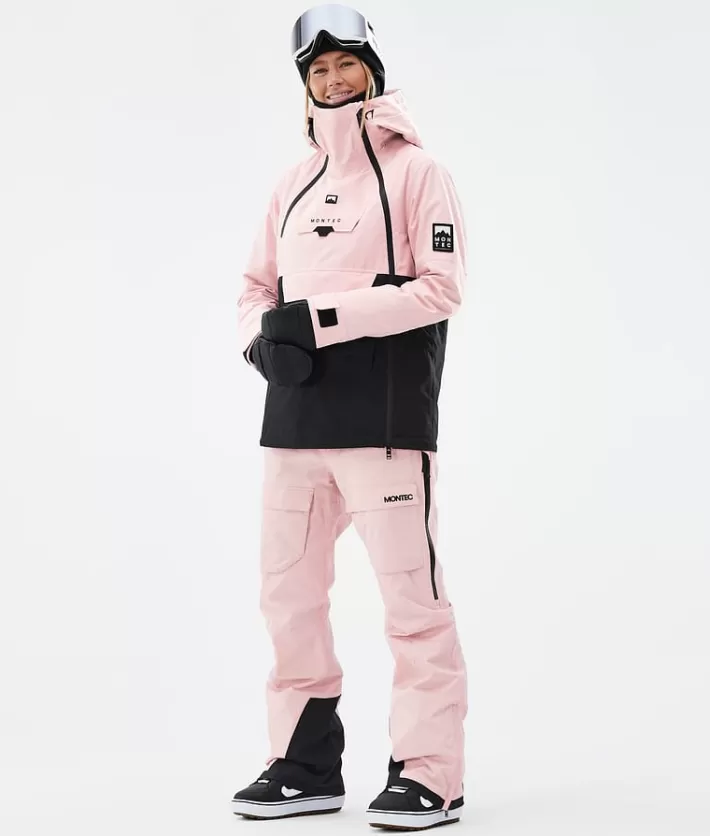 Snowboardbyxor<MONTEC Kirin W SoftPink