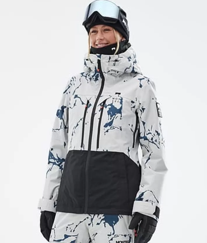 Snowboardjackor<MONTEC Moss W Ice/Black