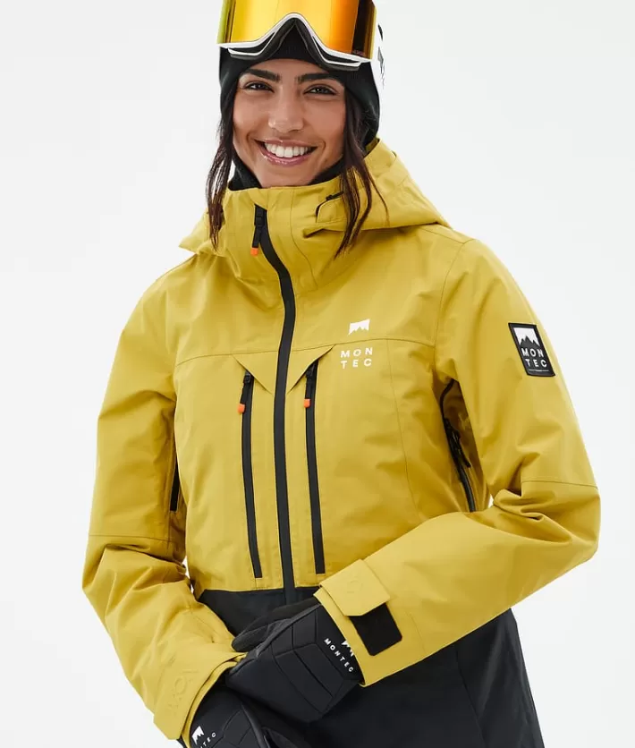 Snowboardjackor<MONTEC Moss W Yellow/Black