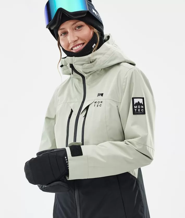 Snowboardjackor<MONTEC Moss W SoftGreen/Black