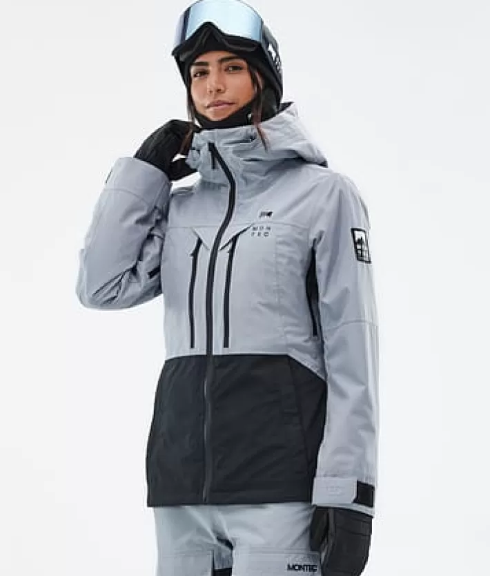 Snowboardjackor<MONTEC Moss W SoftBlue/Black
