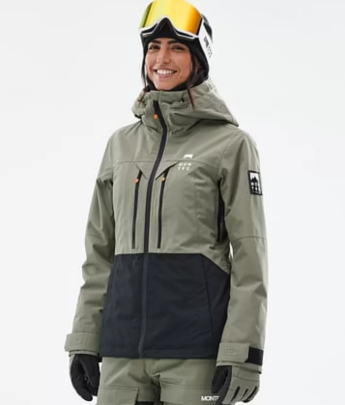 Snowboardjackor<MONTEC Moss W Greenish/Black