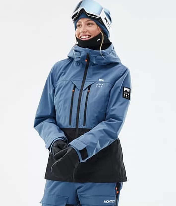 Skidjackor<MONTEC Moss W BlueSteel/Black
