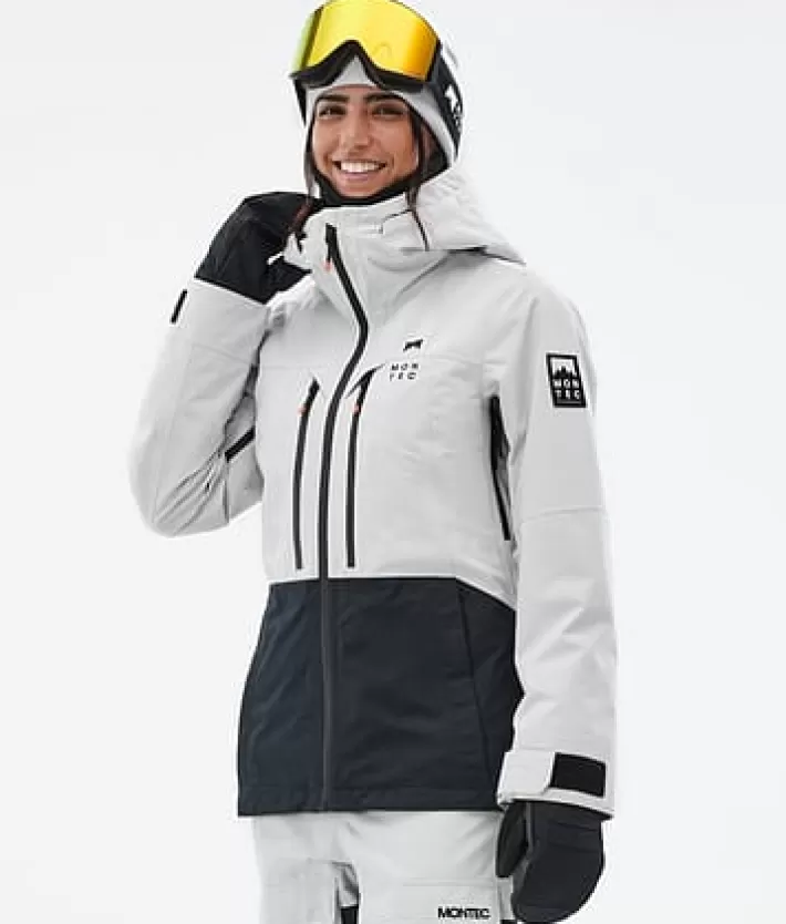 Skidjackor<MONTEC Moss W LightGrey/Black