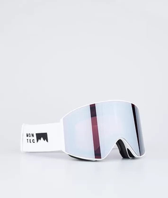 Skidglasögon | Skidglasögon<MONTEC Scope WhiteW/WhiteBlackMirror