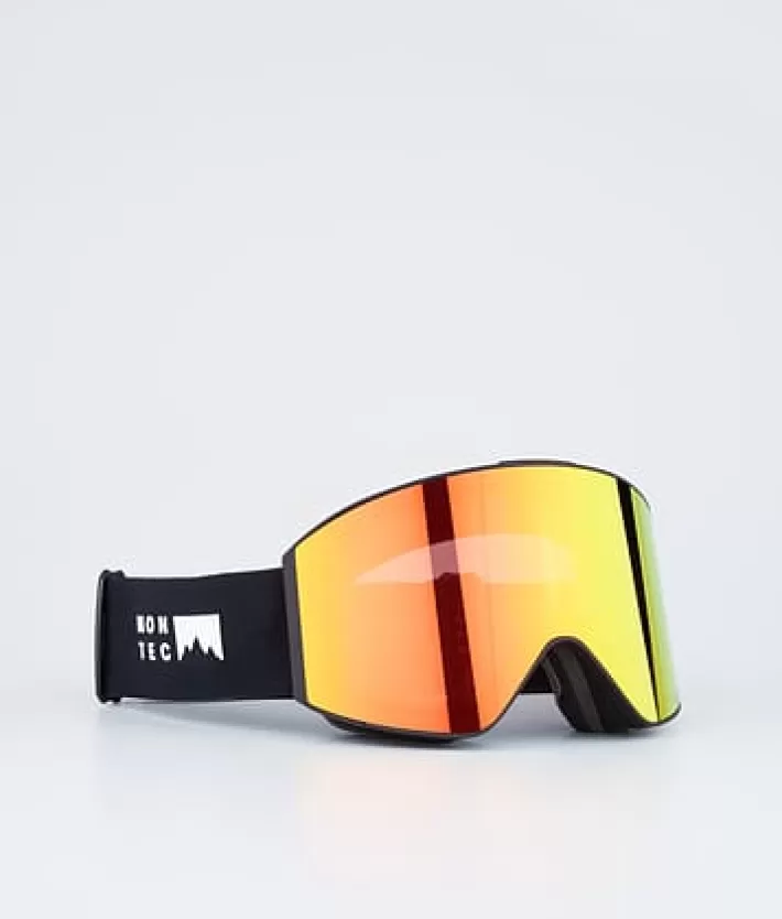 Skidglasögon | Skidglasögon<MONTEC Scope BlackW/BlackRubyRedMirror