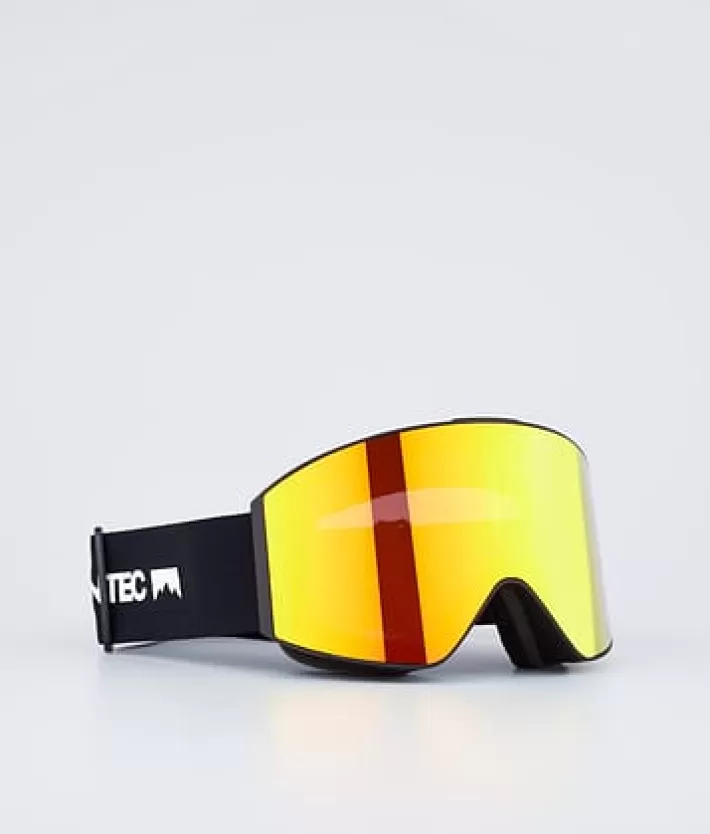 Skidglasögon | Skidglasögon<MONTEC Scope 2022 Black/RubyRedMirror