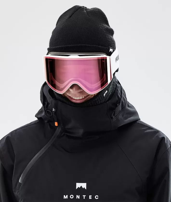 Skidglasögon | Skidglasögon<MONTEC Scope 2022 White/PinkSapphireMirror