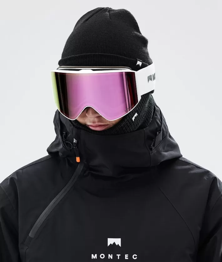 Skidglasögon | Skidglasögon<MONTEC Scope 2022 White/RoseMirror